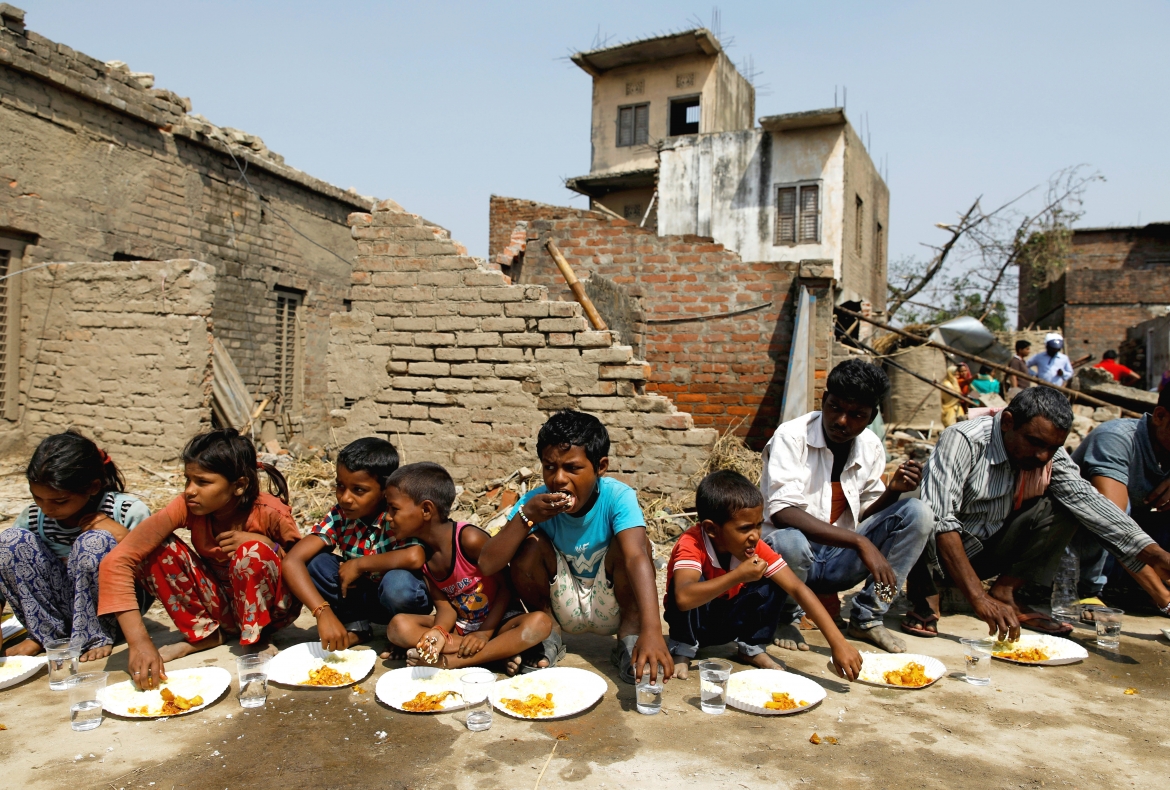 Trẻ em ở Nepal. Ảnh: ANI