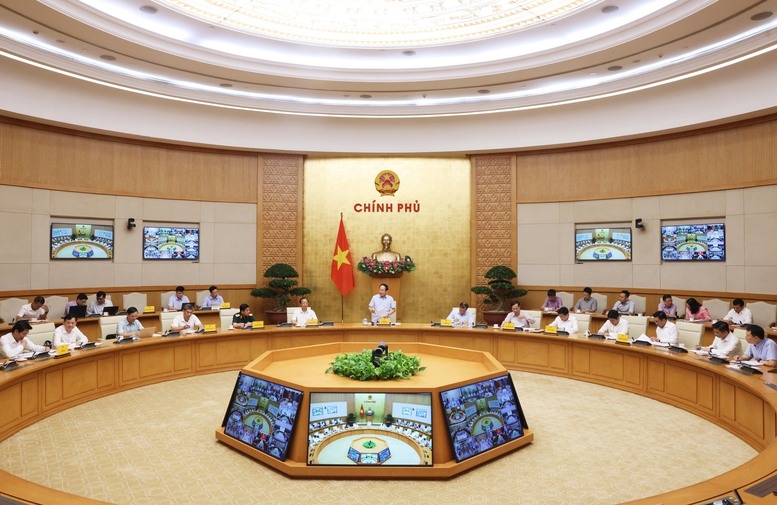 Toàn cảnh cuộc họp. Ảnh: VGP/Thu Sa