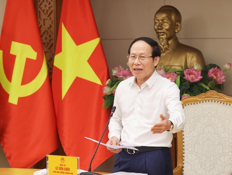 Phó Thủ tướng phát biểu chỉ đạo tại cuộc họp. Ảnh: VGP/Thu Sa