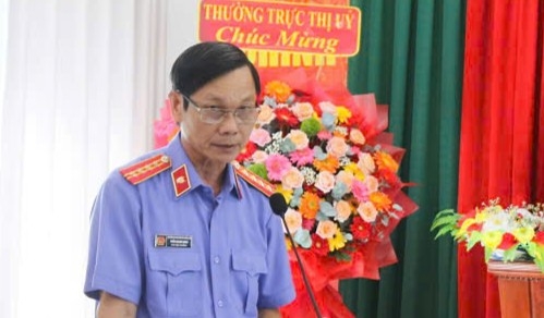 Ông Trần Quang Minh. Ảnh: Viện kiểm sát nhân dân tỉnh Quảng Ngãi 