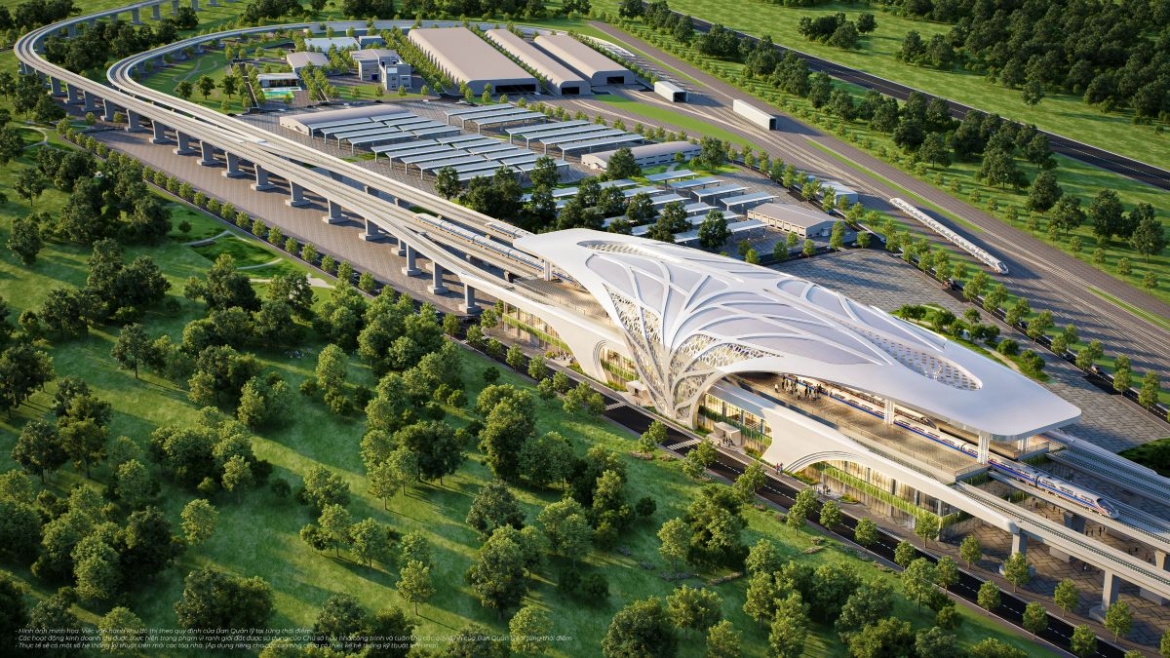 Phối cảnh nhà ga Metro rút ngắn thời gian di chuyển từ trung tâm về các thành phố vệ tinh