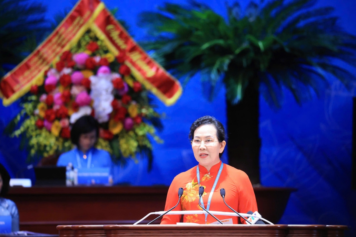 Bà Lê Thị Thủy tái đắc cử Chủ tịch Hội Liên hiệp Phụ nữ Việt Nam khóa XIV