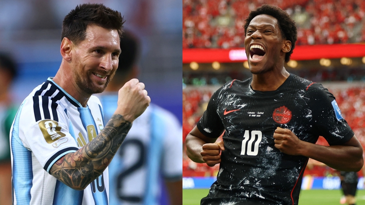 Lionel Messi và Jonathan David đều đã lập hat-trick tại World Cup 2026. (Ảnh: Reuters)