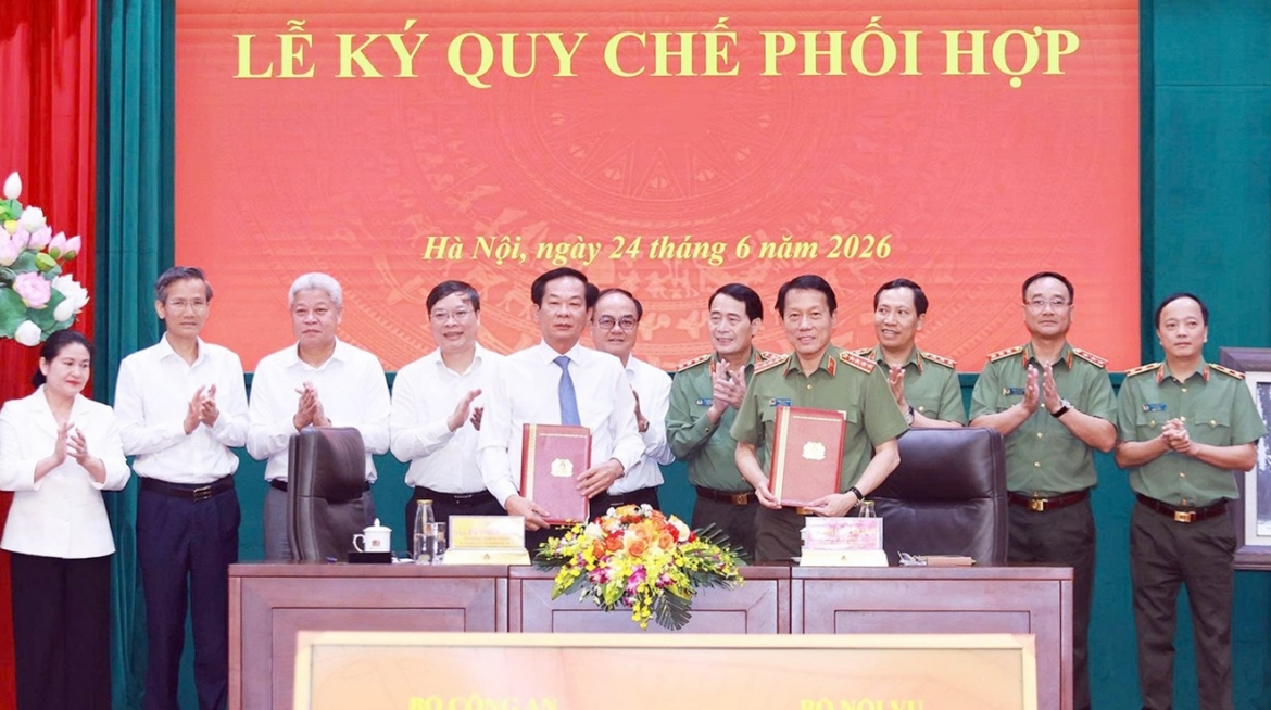 Bộ trưởng Lương Tam Quang và Bộ trưởng Đỗ Thanh Bình ký Quy chế phối hợp giữa hai Bộ