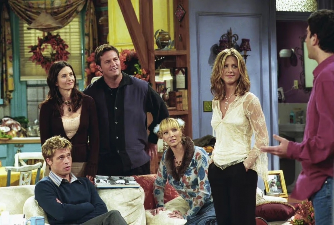 Vai diễn của Brad Pitt trong Friends được xem là một trong những màn khách mời đáng nhớ nhất lịch sử loạt phim.