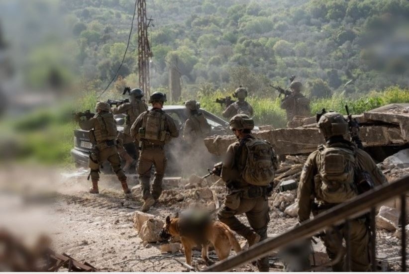Binh lính Israel tại miền Nam Lebanon. Ảnh: IDF