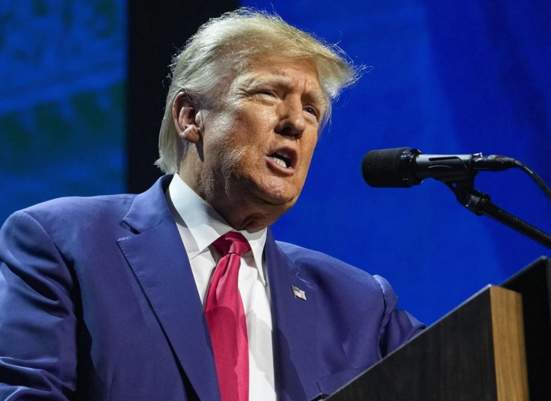 Tổng thống Trump. Ảnh: AP