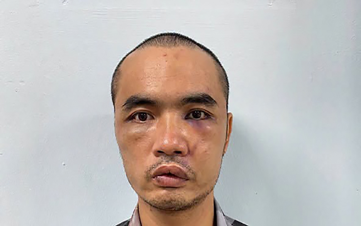 Đối tượng Trần Văn Long. (Ảnh: Công an Hà Nội).