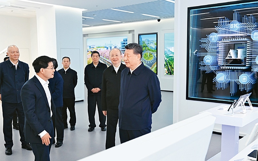 Trung Quốc hiện là một cường quốc về AI. Ảnh: Tân Hoa xã.