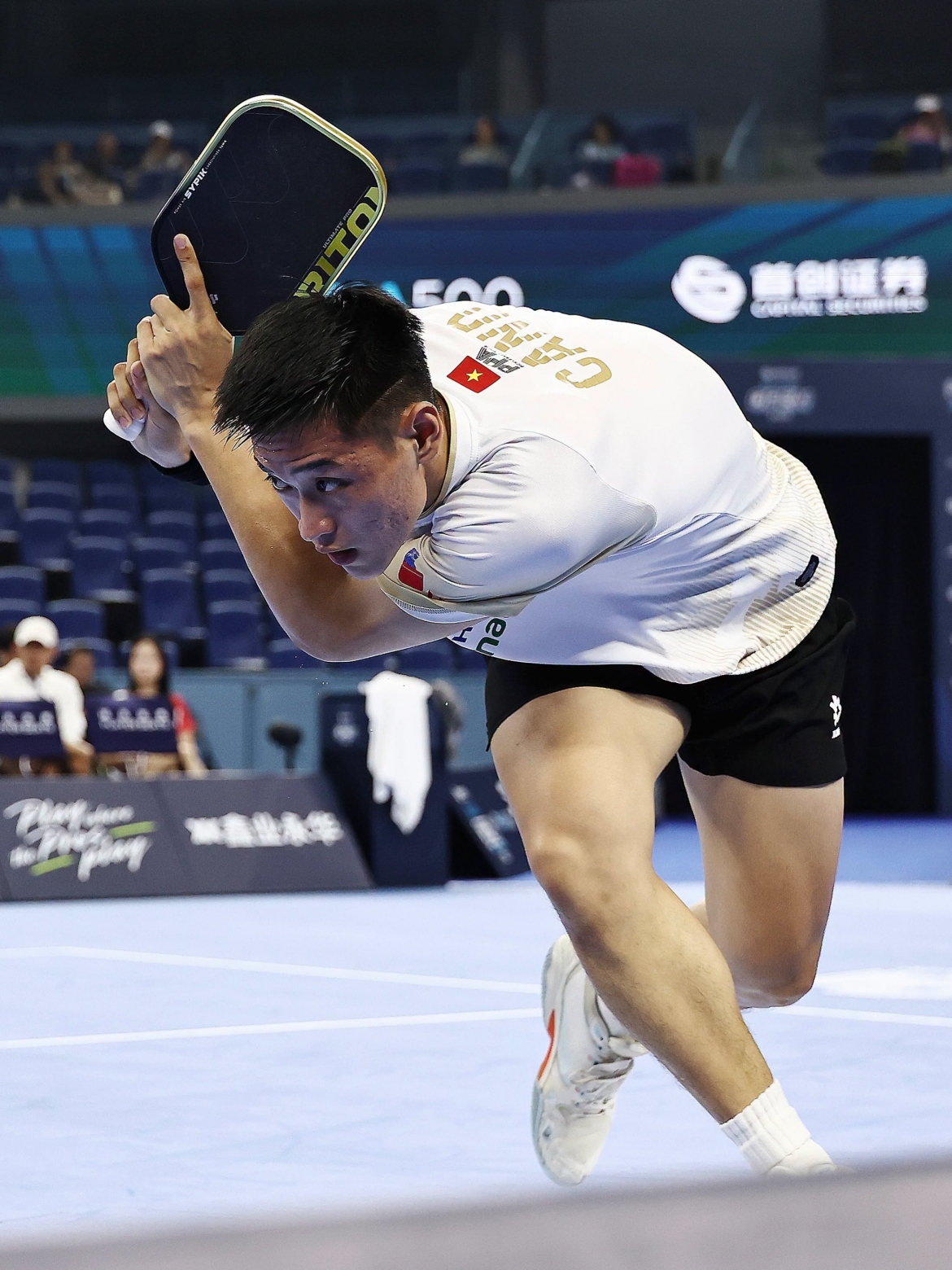 Tay vợt Trương Vinh Hiển. (Ảnh: PPA Asia)