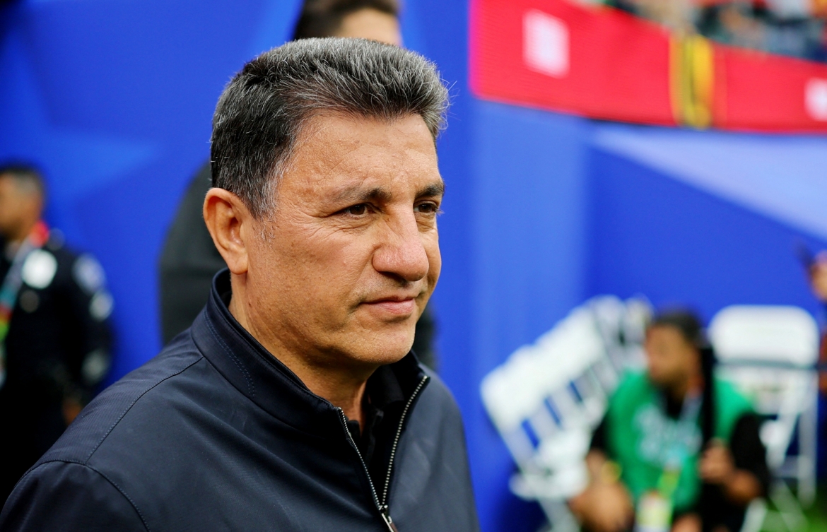 HLV Amir Ghalenoei nói lời "gan ruột" sau hai trận bất bại của ĐT Iran tại World Cup 2026. (Ảnh: Reuters)