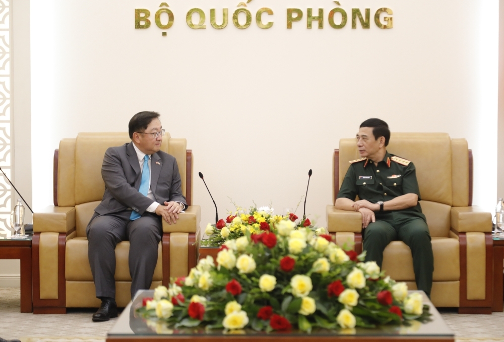 Quang cảnh buổi tiếp.