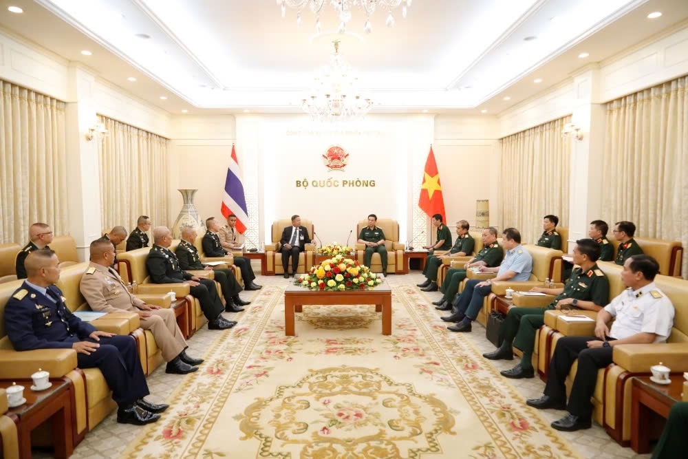 Quang cảnh buổi hội kiến.