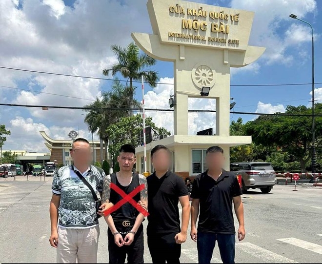 Đối tượng Trần Phương Tuyên. Ảnh: Công an Hải Phòng