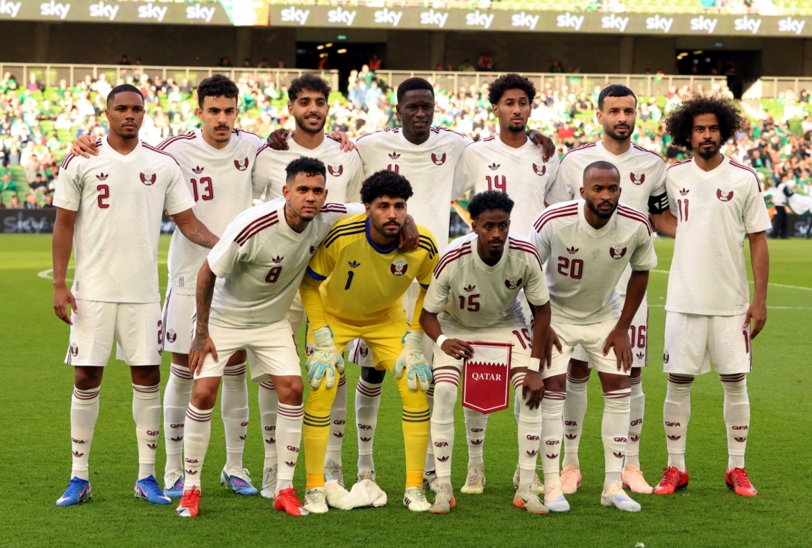 Đội tuyển Qatar. (Ảnh: Reuters)