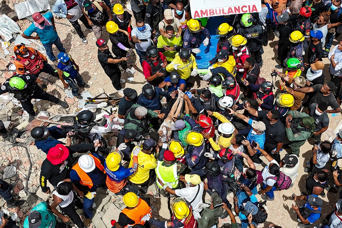 Tổng thống lâm thời Venezuela Delcy Rodriguez đã tuyên bố tình trạng thảm họa ở bang La Guaira.