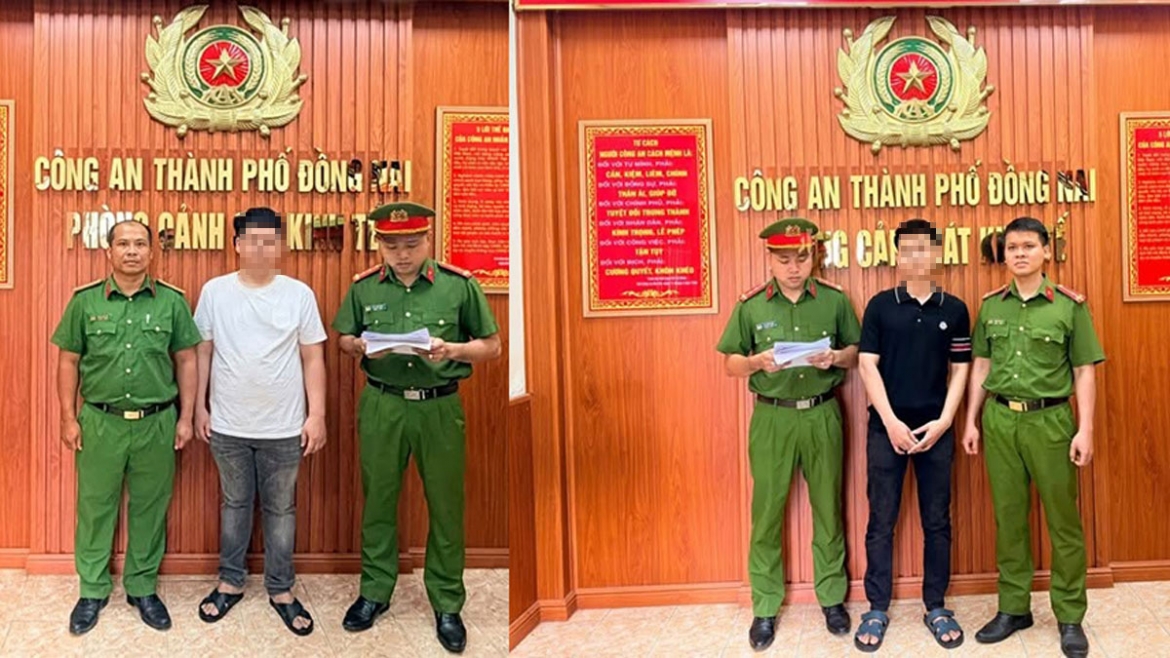 Hai đối tượng bị khởi tố 