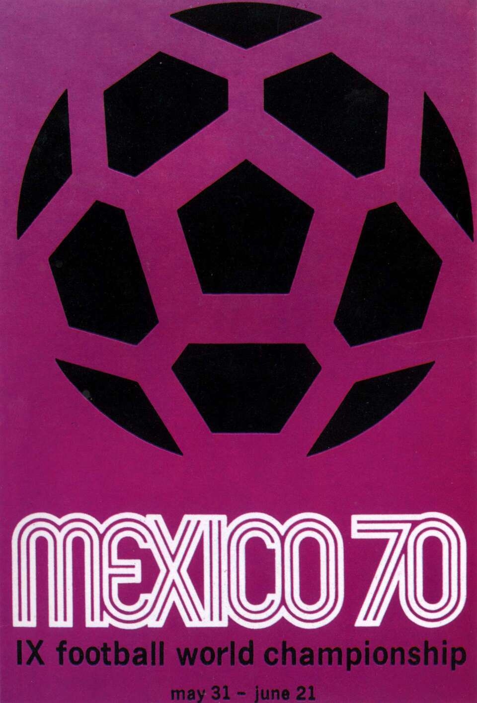 Từ thập niên 1970 đến 1990, poster World Cup bắt đầu trở nên đa dạng hơn về ngôn ngữ thiết kế.