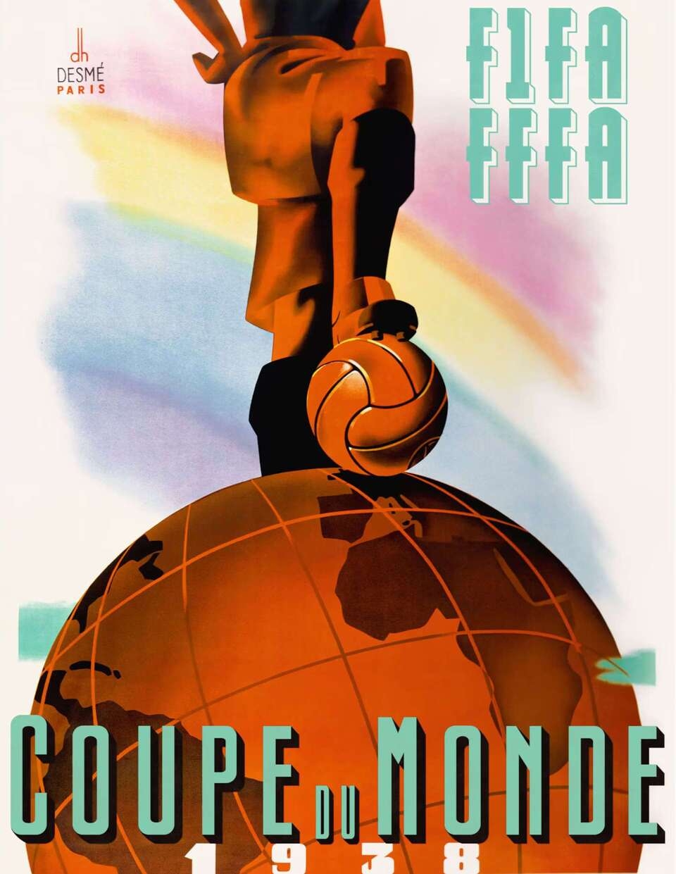 Kỳ World Cup tại Pháp năm 1938 - Vô địch: Italia, Á quân: Hungary, Vua phá lưới: Leônidas của Brazil (7), Tổng số khán giả: 374.835