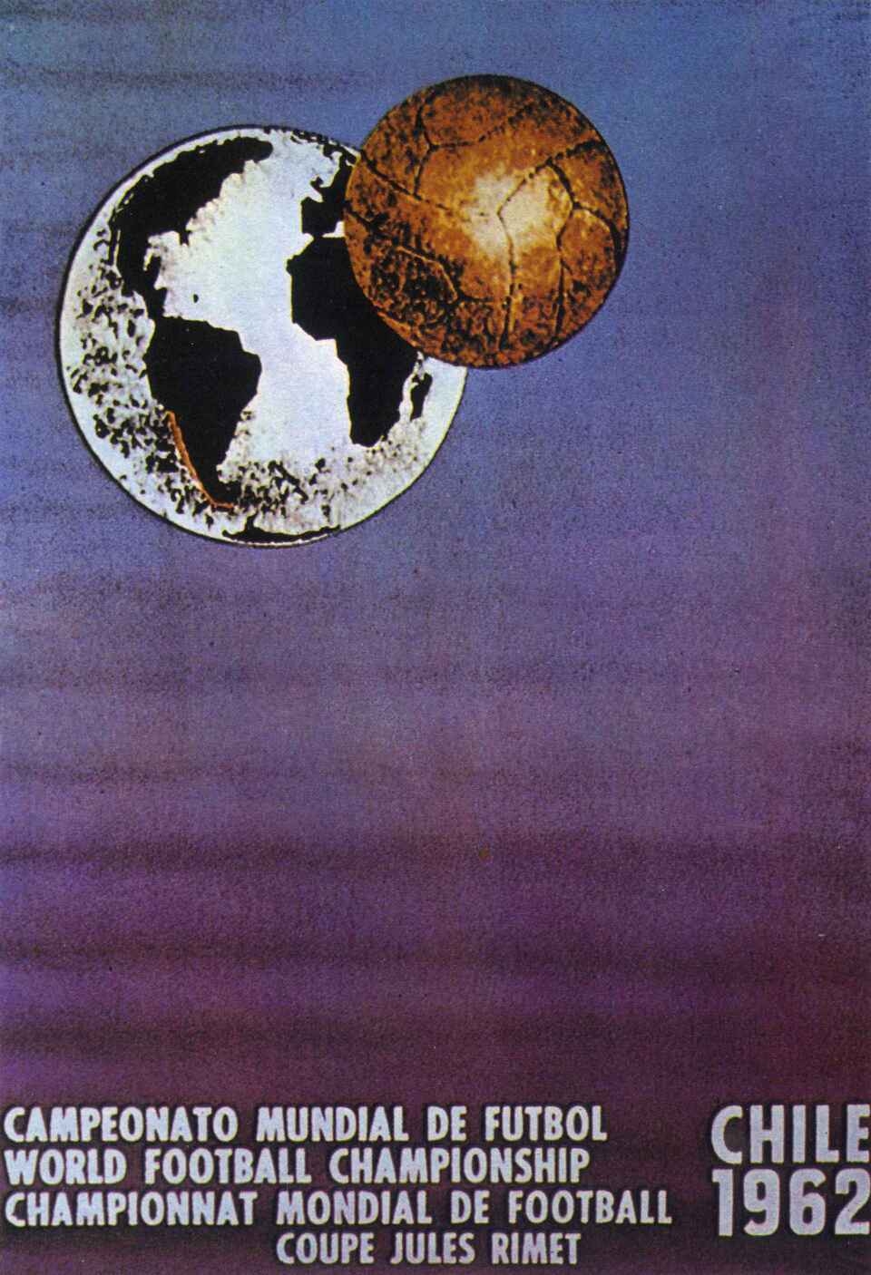 Kỳ World Cup tại Chile năm 1962 - Vô địch: Brazil, Á quân: Tiệp Khắc, Vua phá lưới (hòa): Leonel Sánchez của Chile, Flórián Albert của Hungary, Valentin Ivanov của Nga, Dražan Jerković của Nam Tư, Garrincha và Vavá của Brazil (4), Tổng số người tham dự: 893.172