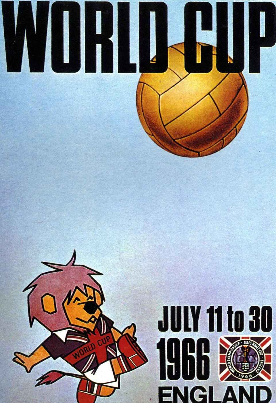 Kỳ World Cup tại Anh năm 1966 - Vô địch: Anh, Á quân: Tây Đức, Vua phá lưới: Eusébio của Bồ Đào Nha (9), Tổng số khán giả: 1.563.135