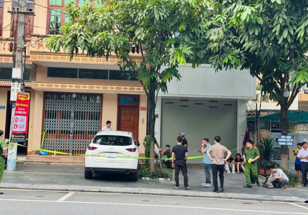 Hiện trường vụ việc.