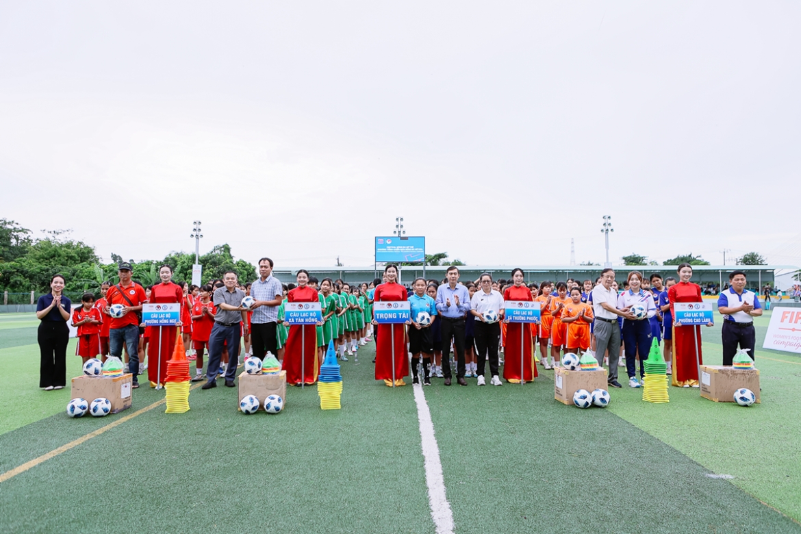 Tham dự Festival có 4 câu lạc bộ gồm Cao Lãnh, Tân Hồng, Thường Phước và Hồng Ngự. (Ảnh: VFF)