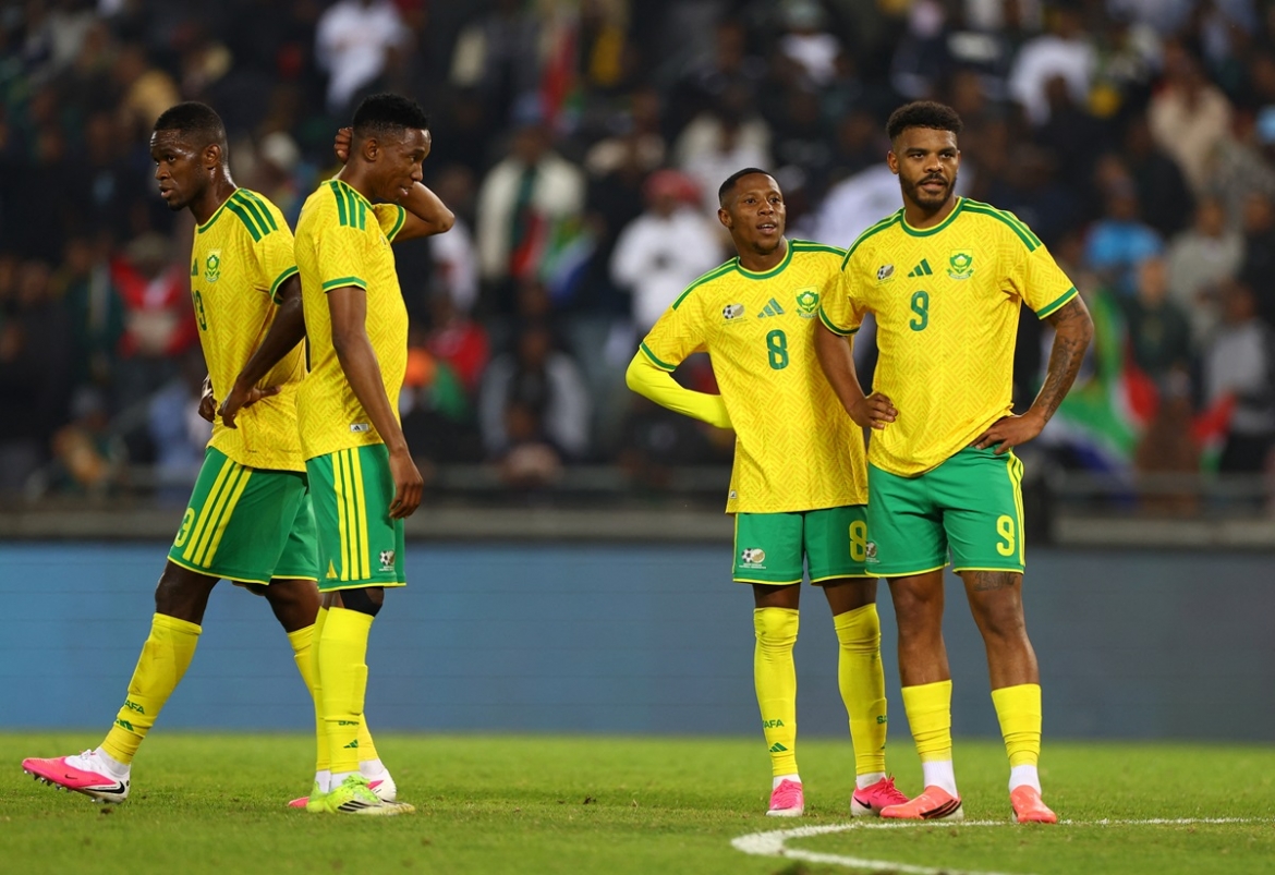 Các cầu thủ Nam Phi có sự chuẩn bị không thật tốt trước World Cup 2026. (Ảnh: Reuters). 