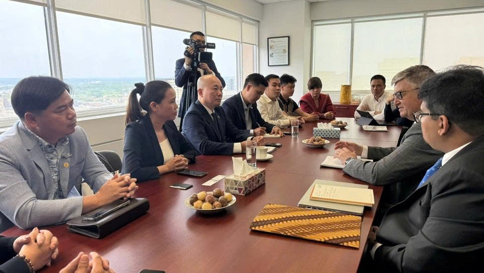 Buổi làm việc giữa Cục Xúc tiến thương mại và TFO Canada về triển khai văn kiện dự án TRISEG giai đoạn 2026 - 2030