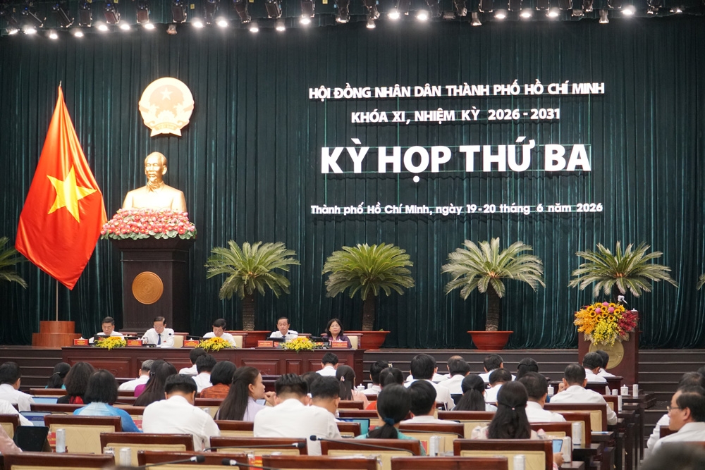 Quang cảnh kỳ họp (Ảnh: Lan Phương)