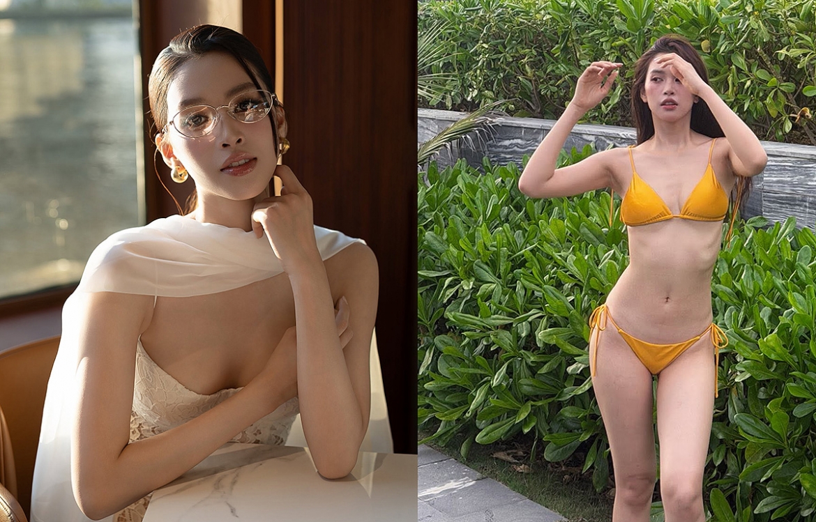 Hoa hậu Tiểu Vy khoe nhan sắc cực phẩm cân mọi khung hình, xứng danh “tỷ lệ vàng”.