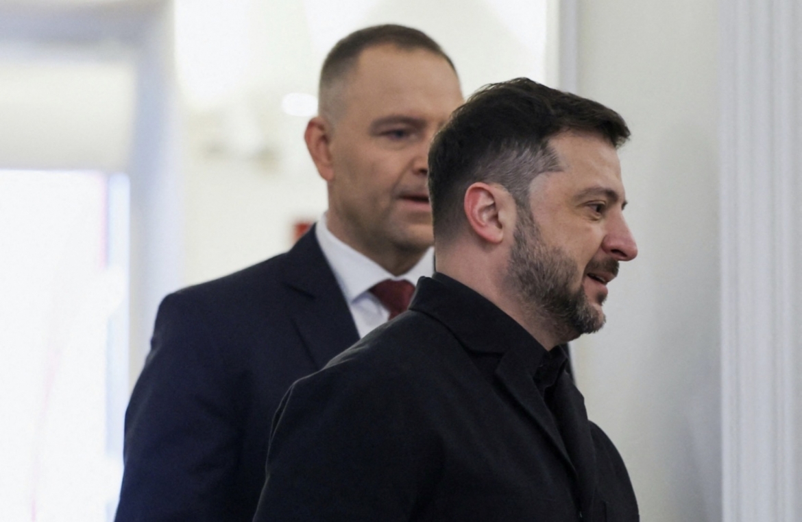 Tổng thống Ba Lan Karol Nawrocki và Tổng thống Ukraine Volodymyr Zelensky. Ảnh: Reuters
