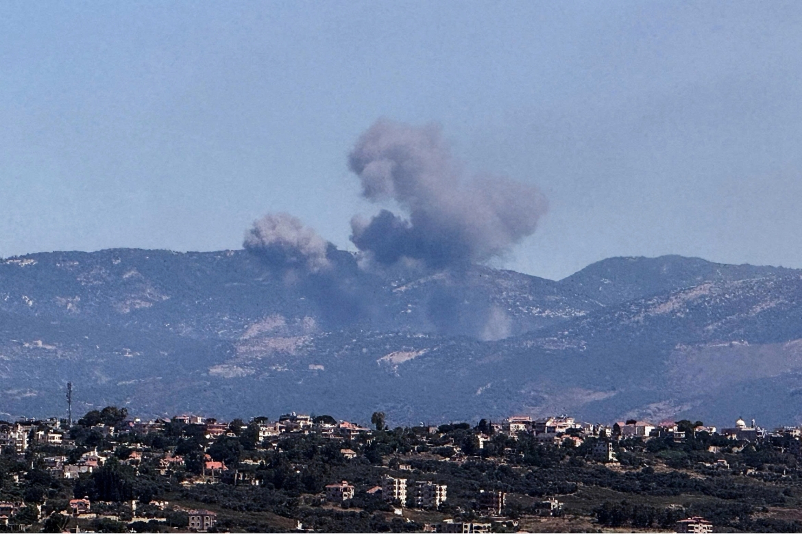 Giao tranh giữa Israel và Lebanon (ảnh Reuters)