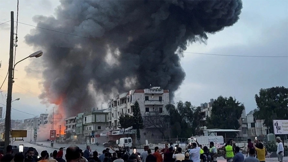 Israel không kích vào phía Nam Lebanon. (Ảnh: Reuters)