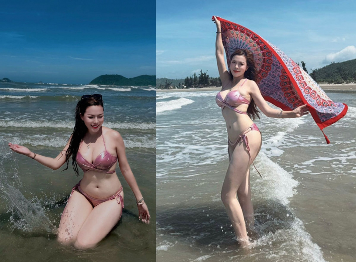 Mới đây, Mai Thỏ đăng loạt ảnh đi xả hơi ở Hải Phòng. Với lợi thế về hình thể và tắm da trắng muốt, Mai Thỏ khiến các fan “điên đảo” với bikini bắt mắt. 