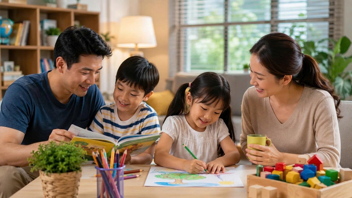 Gia đình là yếu tố then chốt trong bảo vệ trẻ em trên môi trường số, bởi sự đồng hành và định hướng của cha mẹ quyết định cách trẻ tiếp cận công nghệ
