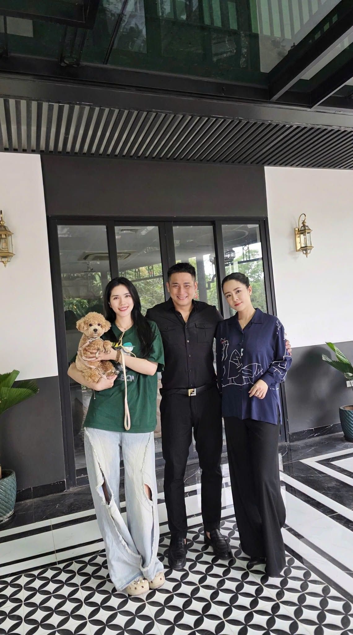Diễn viên Minh Tiệp hé lộ hình ảnh trong dự án mới.