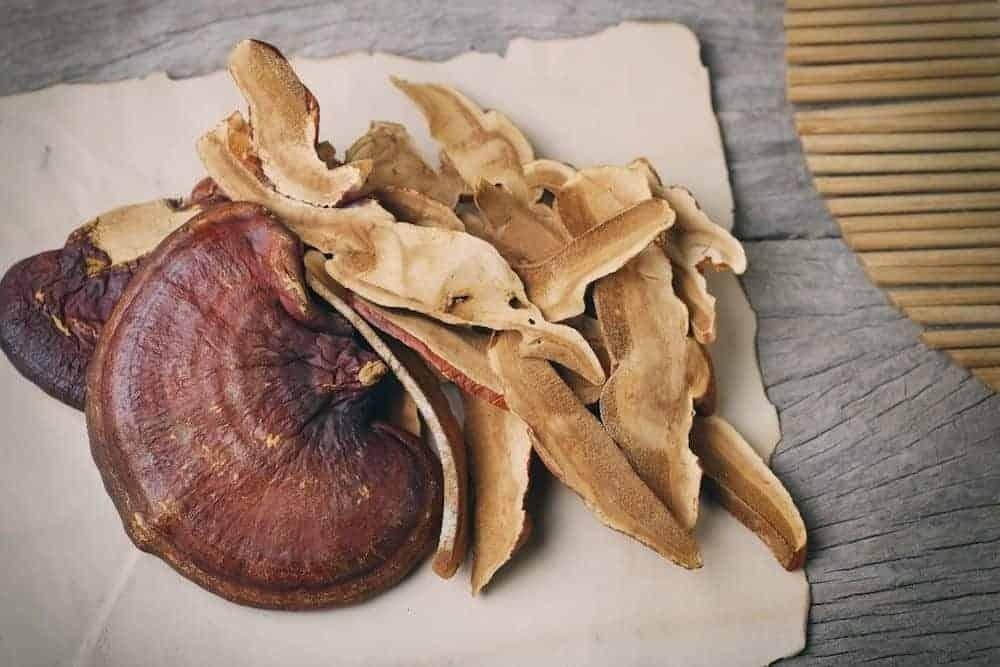 Nấm linh chi chứa beta-glucan, một loại đường phức tạp có thể làm chậm hoặc ngăn chặn sự phát triển của khối u.