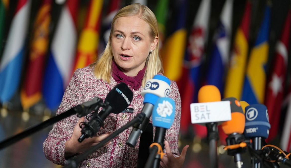 Ngoại trưởng Phần Lan Elina Valtonen (Ảnh: AP)