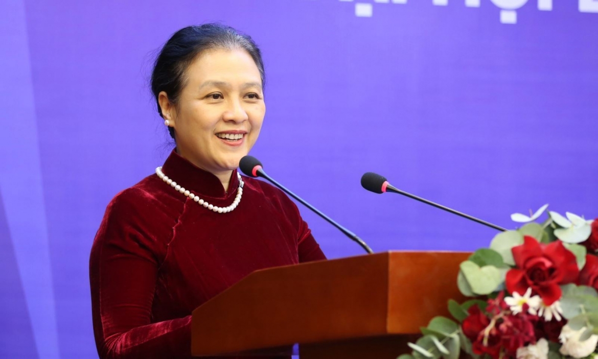 Đại sứ Nguyễn Phương Nga, nguyên Thứ trưởng Bộ Ngoại giao, nguyên Chủ tịch Liên hiệp các tổ chức hữu nghị Việt Nam. Ảnh: TTXVN