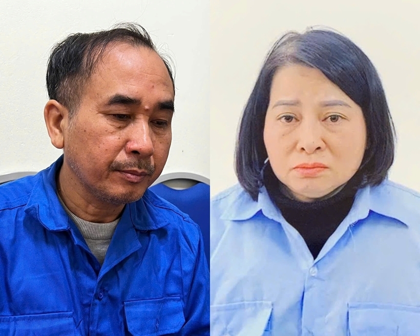 Các bị can trong vụ án: Nguyễn Văn Đức và Trần Thị Bạch Tuyết.