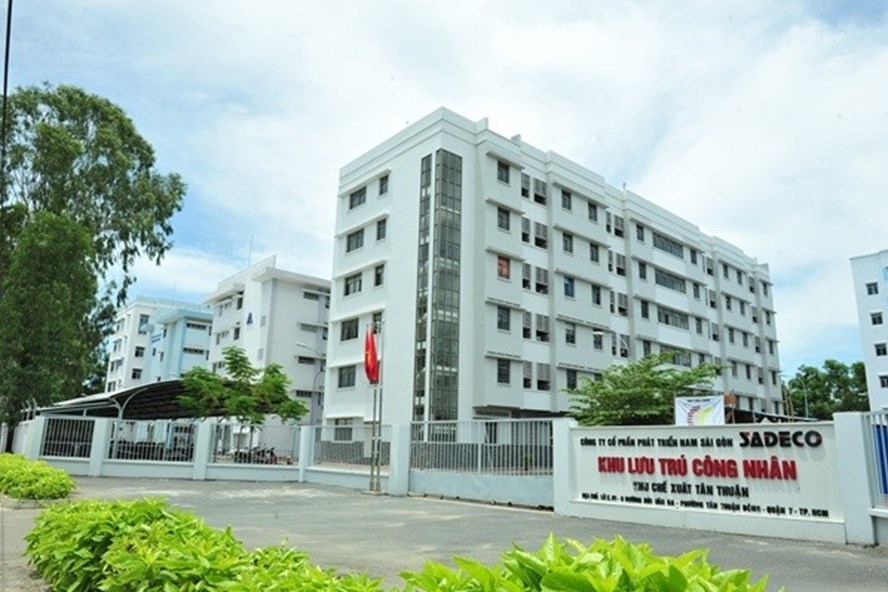 Một khu nhà lưu trú cho công nhân tại Khu chế xuất Tân Thuận, TP.HCM (Ảnh minh họa: KT)