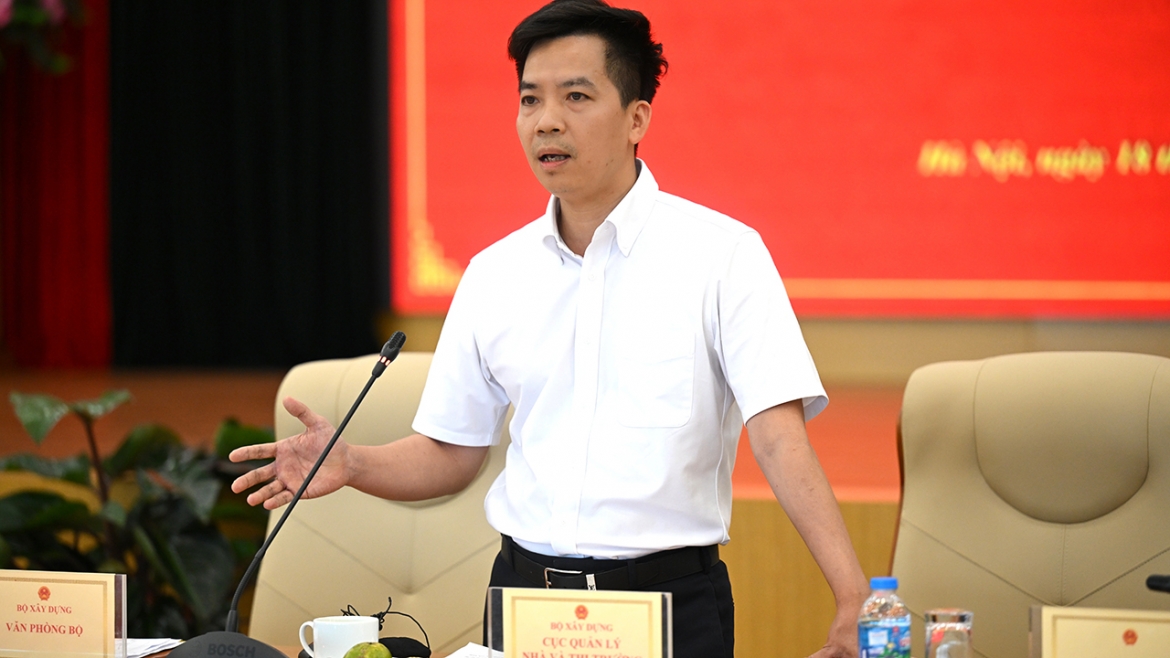 Ông Hà Quang Hưng, Phó Cục trưởng Cục Quản lý nhà và thị trường bất động sản