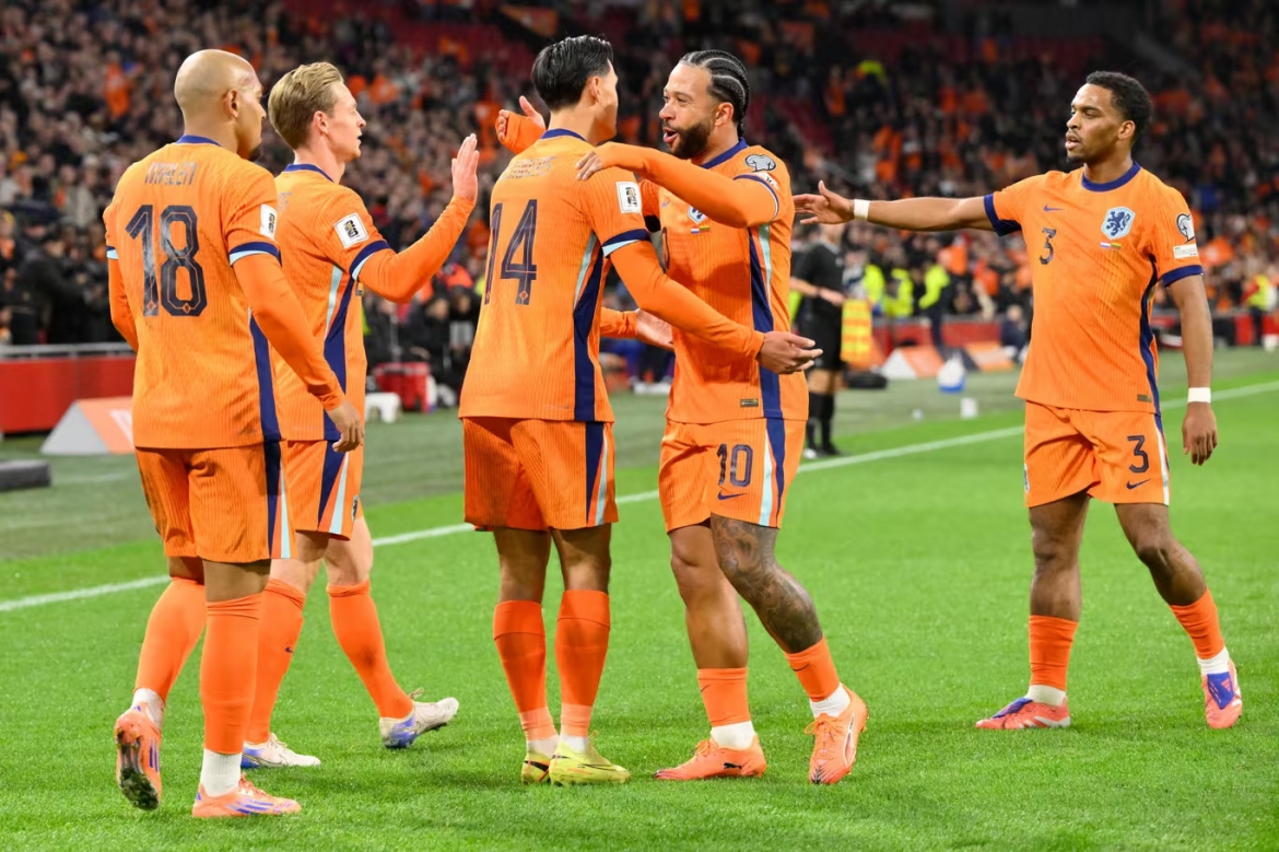Hà Lan được đánh giá cao nhất bảng F (Ảnh: FIFA).