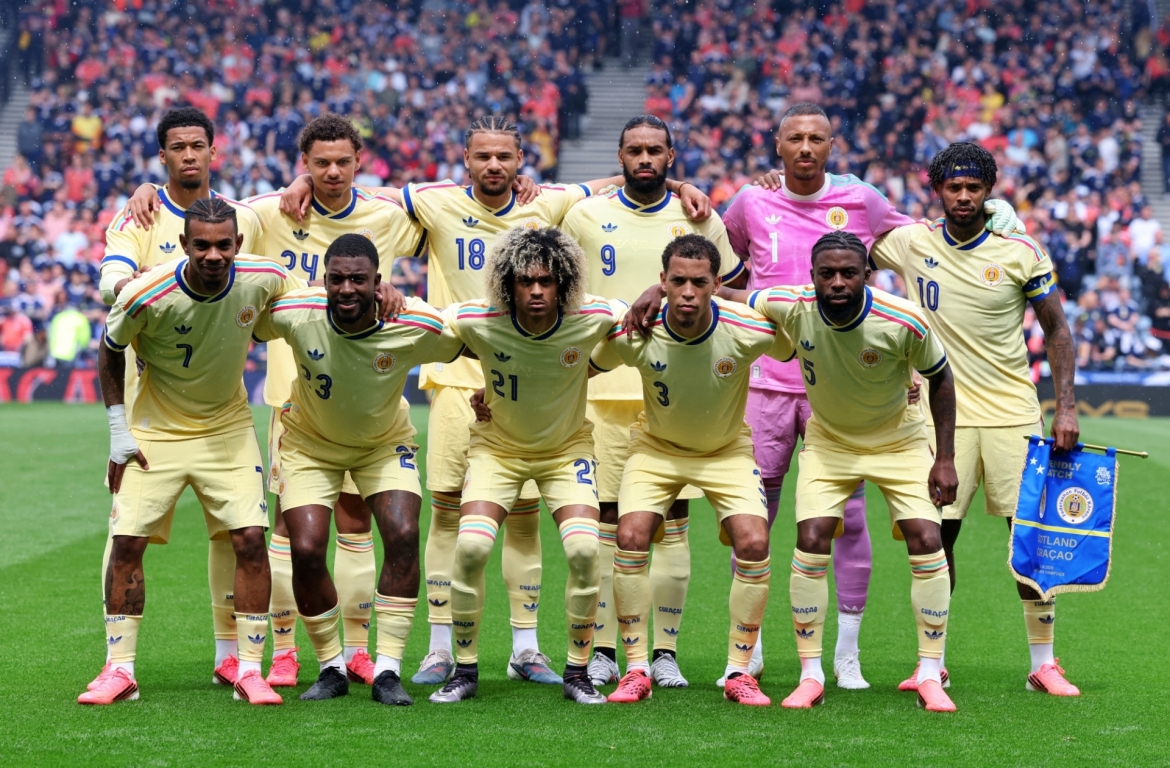 Curacao là 1 trong 4 đội tuyển có lần đầu tiên góp mặt tại 1 kỳ World Cup. (Ảnh: Reuters)