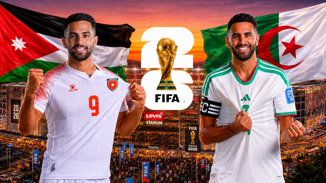 Jordan vs Algeria so tài ở lượt trận 2 bảng J World Cup 2026