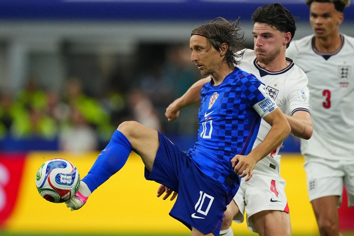Luka Modric vẫn là trụ cột của Croatia (Ảnh: AP).