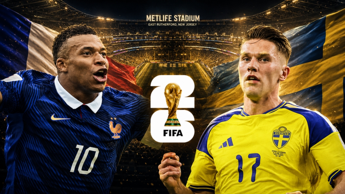 Thông tin và nhận định Pháp vs Thụy Điển thuộc khuôn khổ vòng 32 đội World Cup 2026