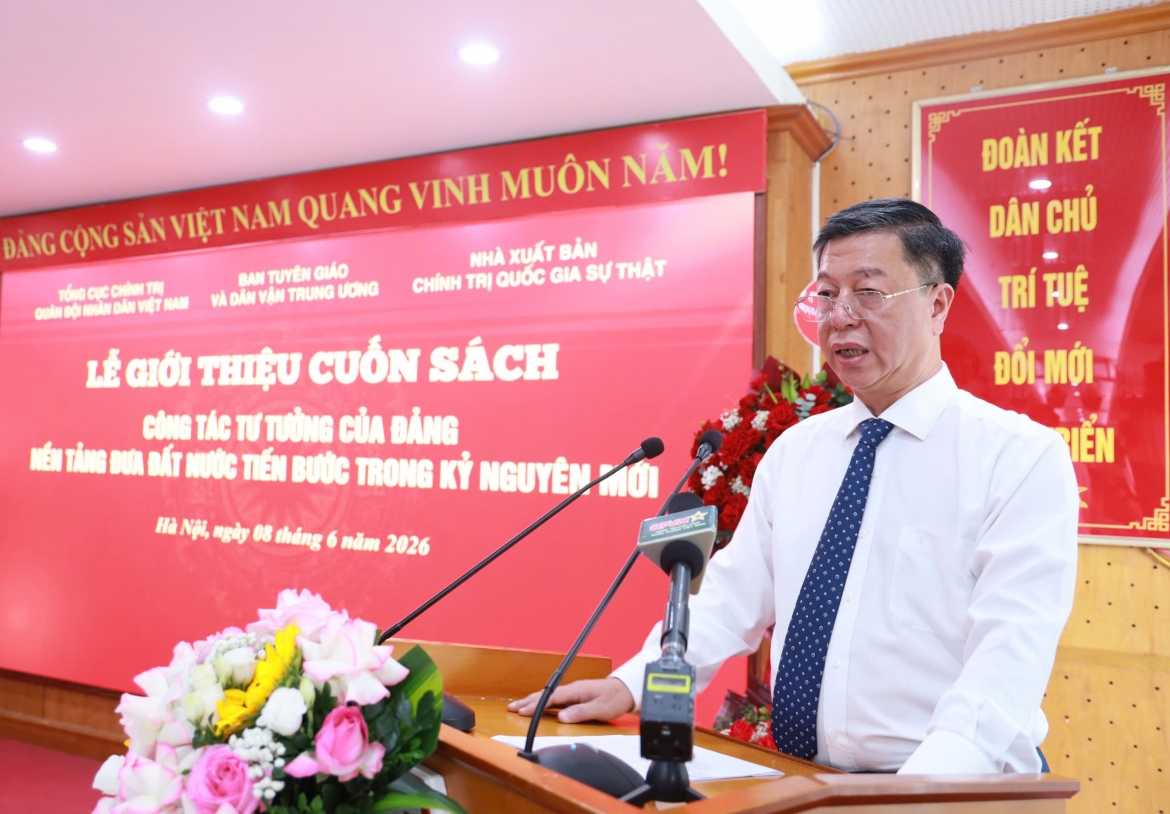 PGS.TS. Vũ Trọng Lâm phát biểu tại buổi lễ.