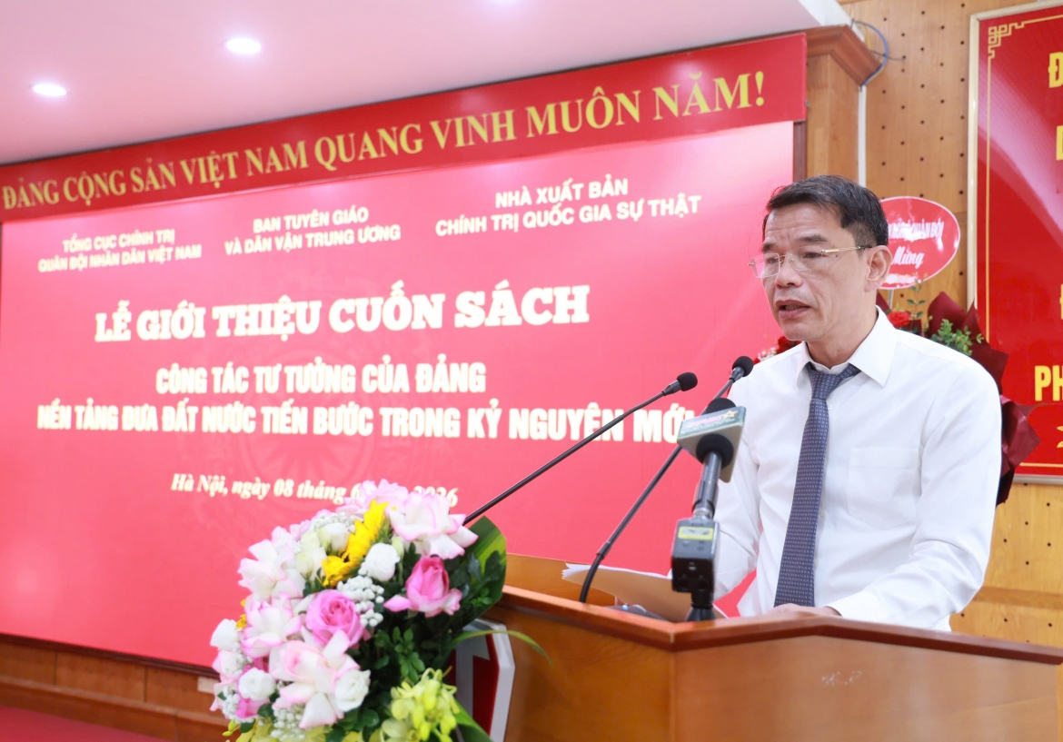 TS. Vũ Thanh Mai nhấn mạnh, cuốn sách là công trình có tính tổng kết lý luận và thực tiễn, định hướng và chỉ đạo sâu sắc.